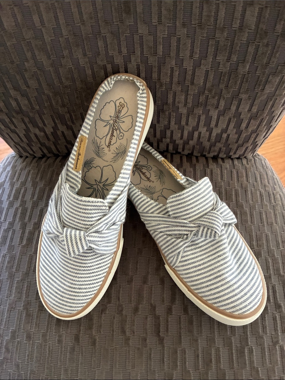 Tommy Bahama sneakers Striped Slip-on Bow Shoes